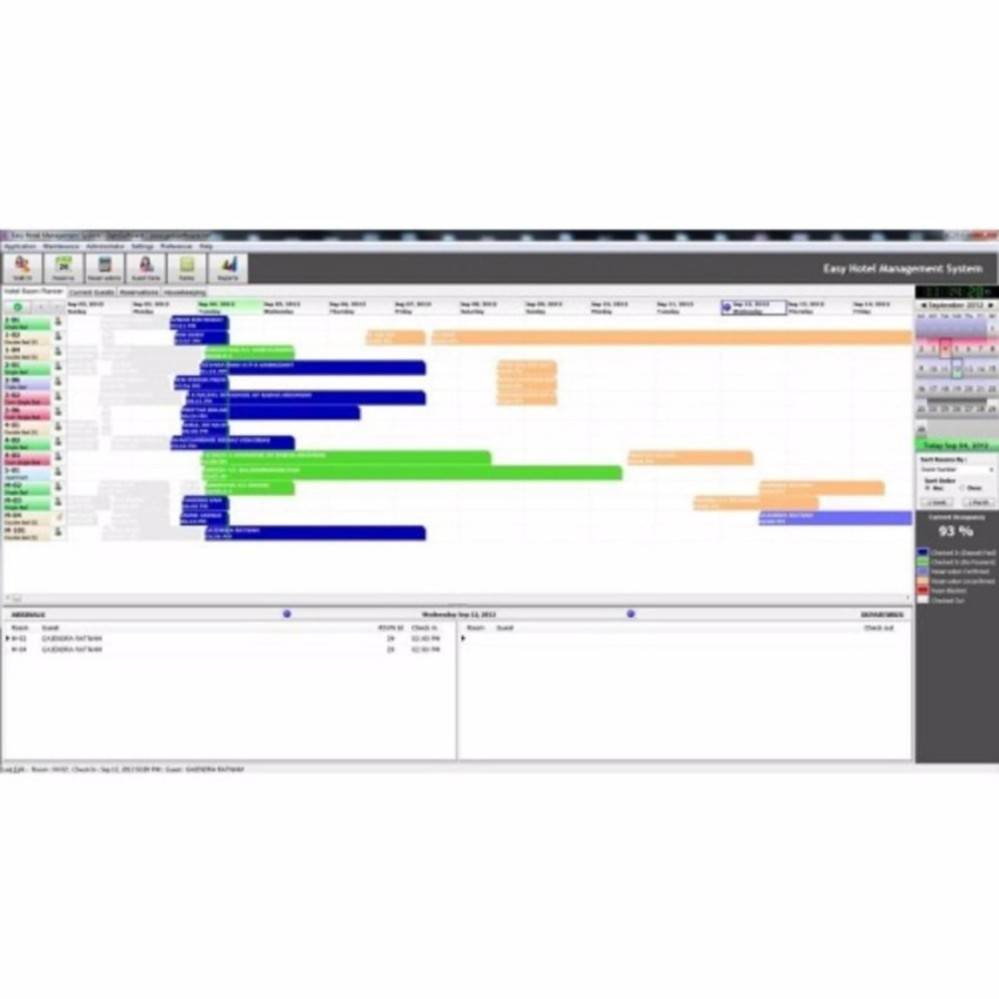 KMS Hotel Management System Software with Mykad Smart Card Reader