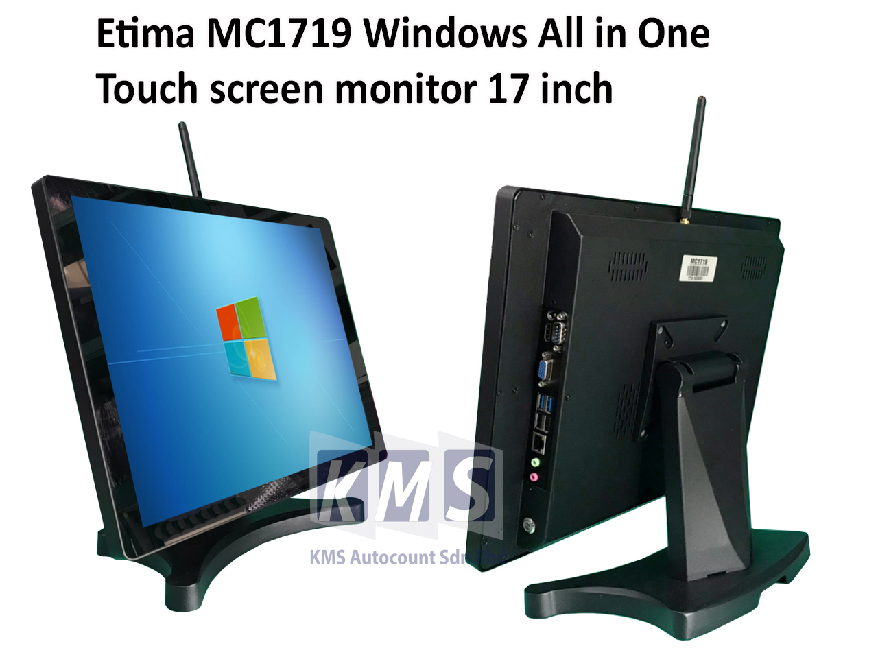 Etima MC1719 Windows All in One Touch screen monitor 17 inch
